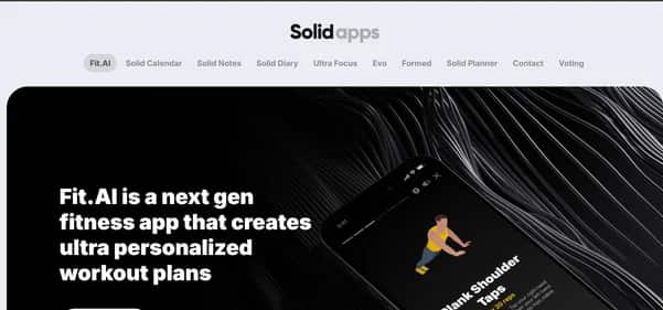 Solid Apps - Tool preview