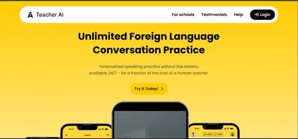 Teacher AI - Tool preview