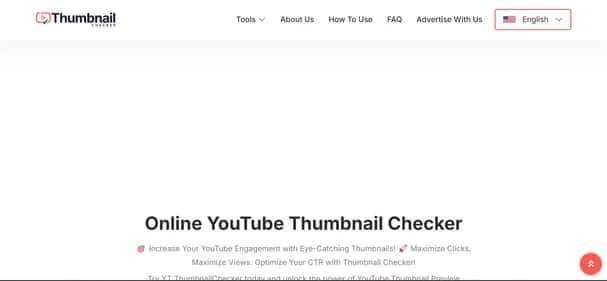 YouTube Thumbnail Checker - Tool preview