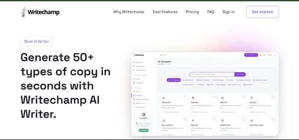 Writechamp - Tool preview