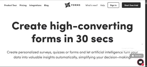 Yay! Forms - Tool preview