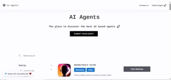 Spread Name - Tool preview