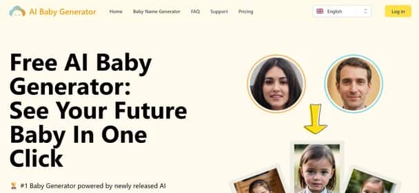 AI Baby Generator - Tool preview