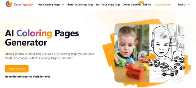 ColoringBook AI - Tool preview