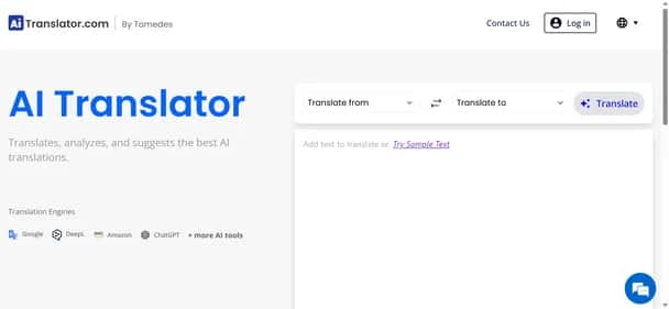 AI Translator - Tool preview