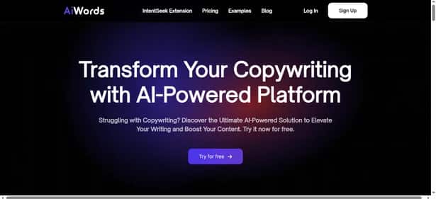 AIWords - Tool preview
