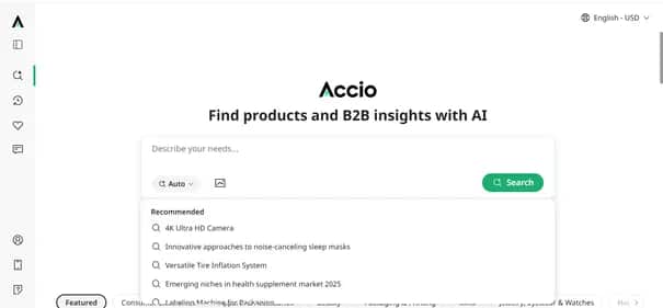 Accio Work - Tool preview