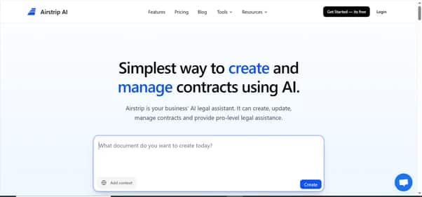 Airstrip AI - Tool preview