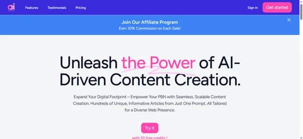 AIrticle-flow - Tool preview