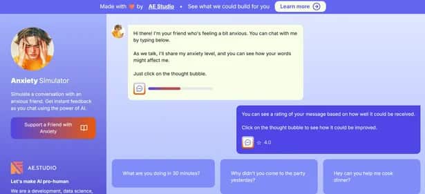 Anxiety Simulator - Tool preview
