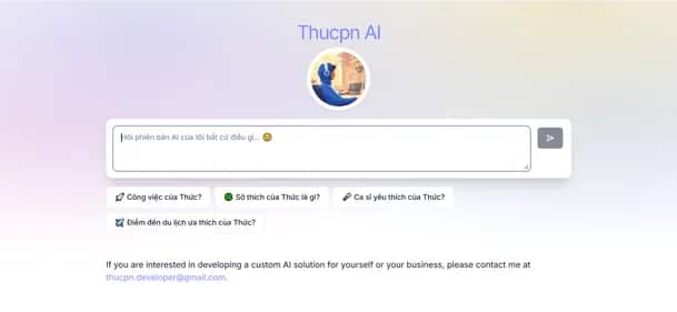 AskMyAI - Tool preview