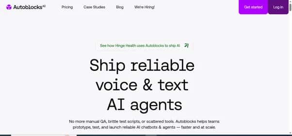 Autoblocks AI - Tool preview