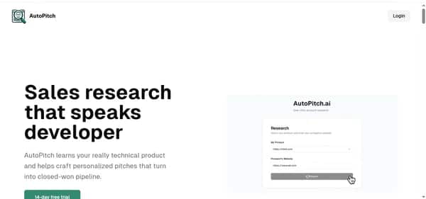 AutoPitch - Tool preview