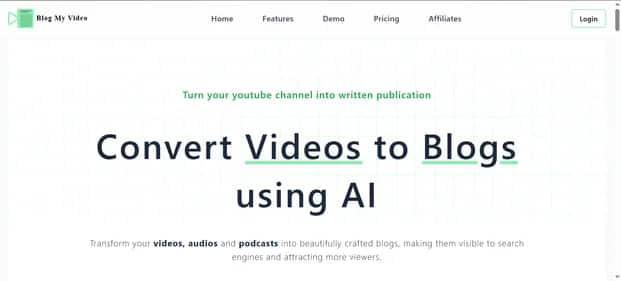Blog my video - Tool preview
