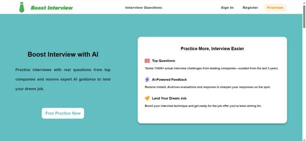 BoostInterview - Tool preview