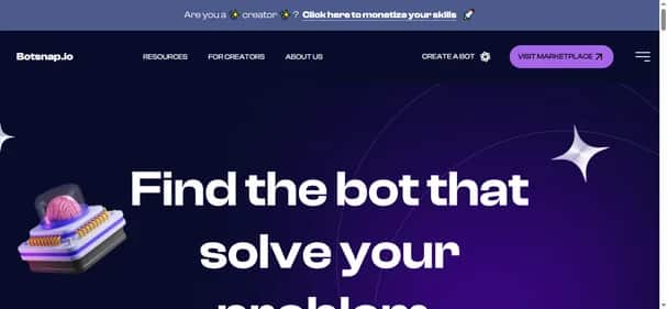Botsnap.io - Tool preview