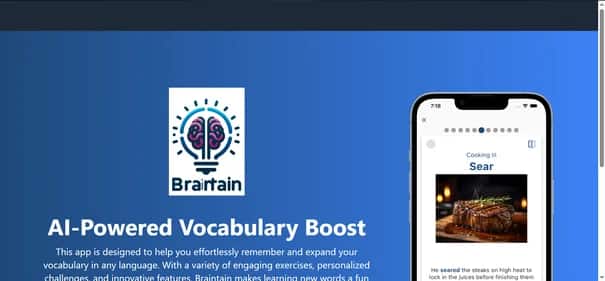 Braintain - Tool preview
