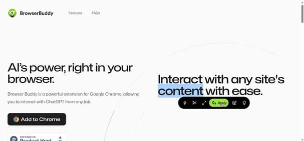 BrowserBuddy - Tool preview
