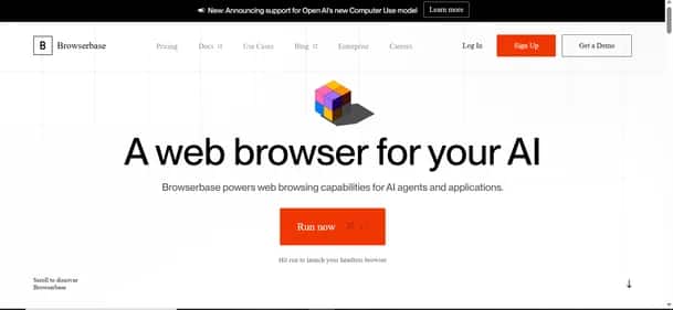 Browserbase - Tool preview