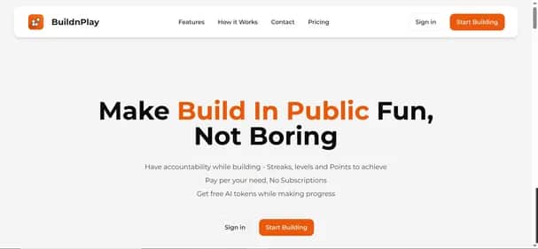 BuildnPlay - Tool preview