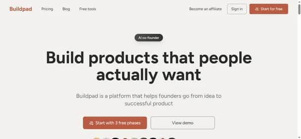 ai cofounder - Tool preview