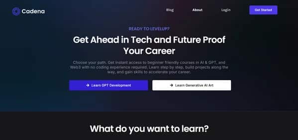 Cadena - Tool preview