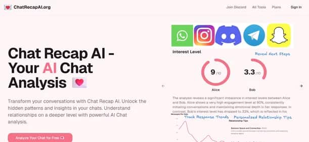 ChatRecapAI - Tool preview