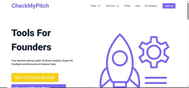 CheckMyPitch - Tool preview