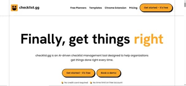 checklist.gg - Tool preview