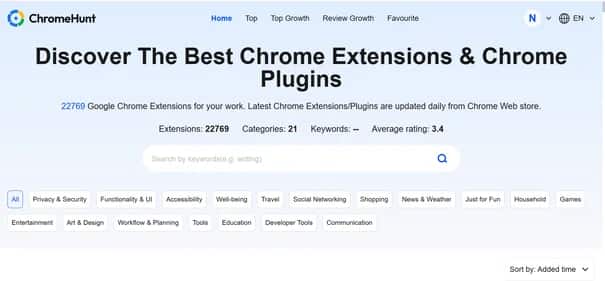 ChromeHunt - Tool preview