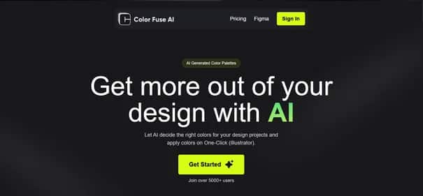 Color Fuse AI - Tool preview