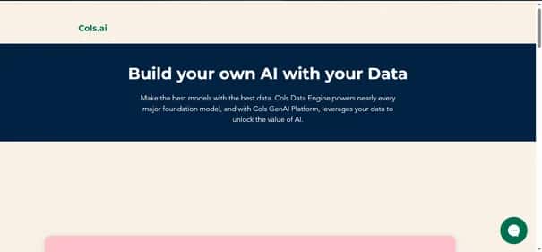 Cols AI - Tool preview