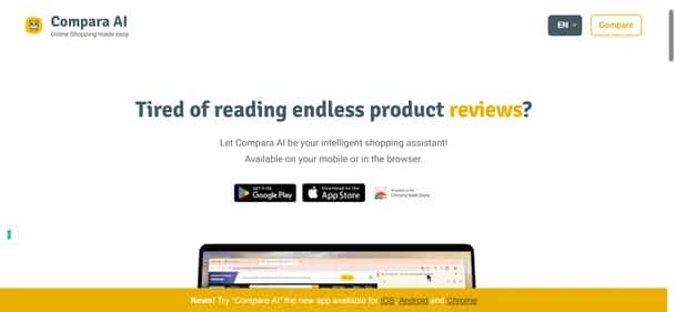 Compara.cat - Tool preview