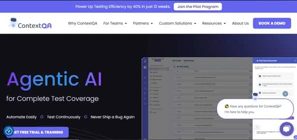 ContextQA - Tool preview