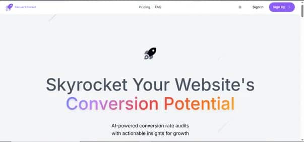 ConvertRocket - Tool preview