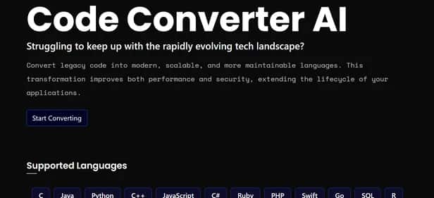 Converter.codes - Tool preview