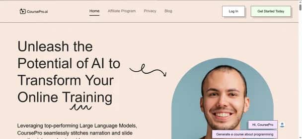 CoursePro.Ai - Tool preview