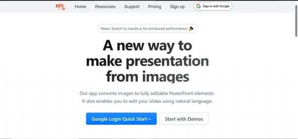 Edit in PPT - Tool preview
