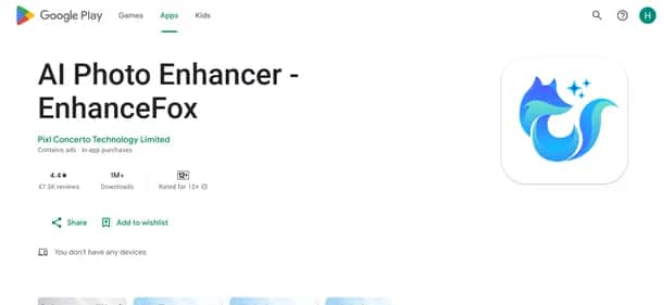 EnhanceFox - Tool preview