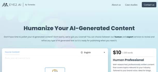 Eye2.ai - Tool preview