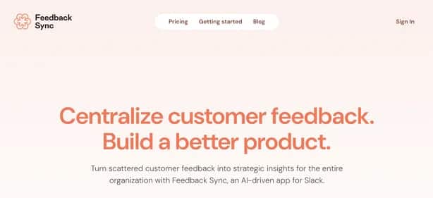 FeedbackSync - Tool preview