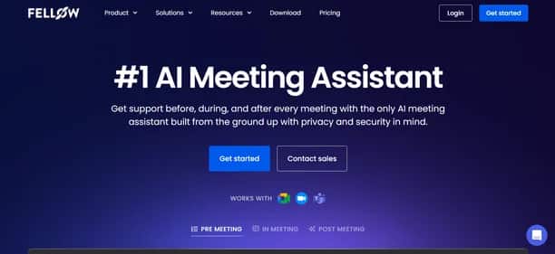 Fellow.ai - Tool preview