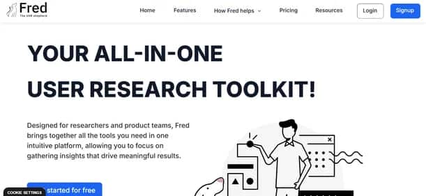 Fred AI - Tool preview