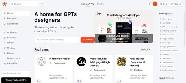 Gpts Fan - Tool preview