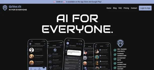 GAIM.AI - Tool preview