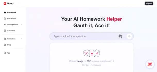 Gauth - Tool preview