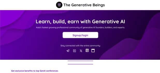 The Generative Beings - Tool preview