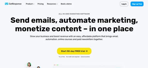 GetResponse - Tool preview