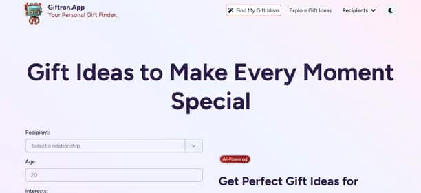 Giftron - Tool preview