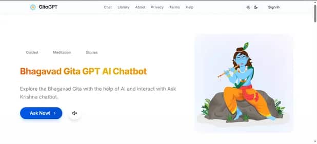GitaGPT - Tool preview